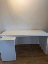 IKEA MALM Desk with Pull-Out