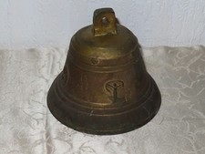 Antique bell with ihs - antique,