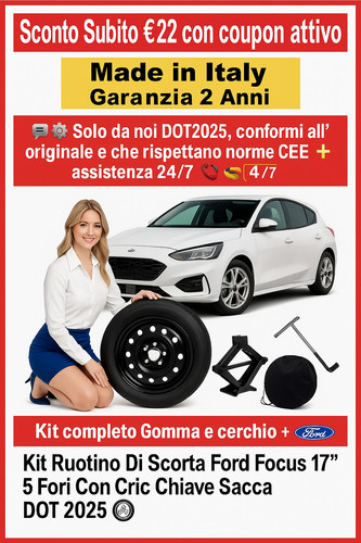 Ford focus space saver - 17”,