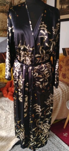 Satin kimono style - satin, robe