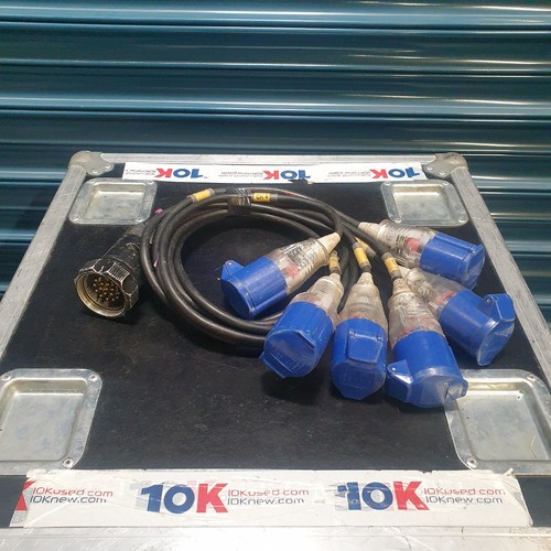 Socapex 16amp 6 way - 7x, 6-way