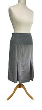 VTG Daks grey pure wool Skirt