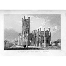 LIVERPOOL SE View of St Luke's