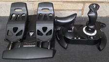 Thrustmaster T Flight Stick With Rudder Pedals - Read Description