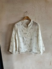 vintage chinese style silk top