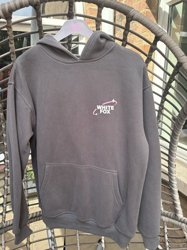 White fox hoodie - white,