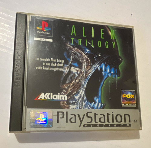 Acclaim alien trilogy ps1 pal - ps1,