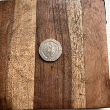 1999AB Gibraltar 20p coin - "Our Lady of Europa"