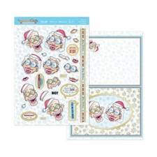 Hunkydory GOLDEN OLDIES Festive Deco-Large Set ~ HAVE FUN THIS CHRISTMAS