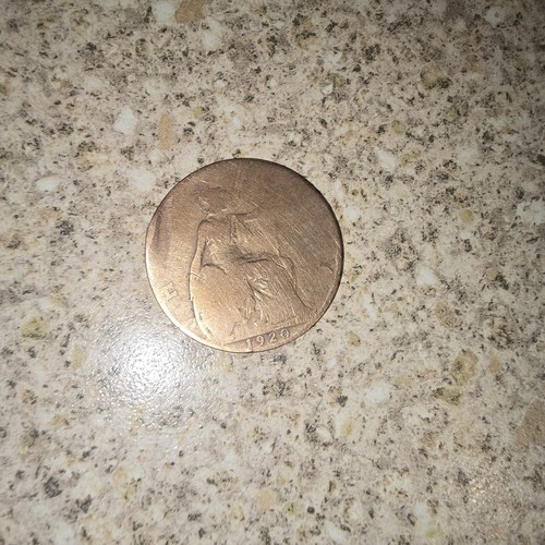 Half penny 1920 - half,