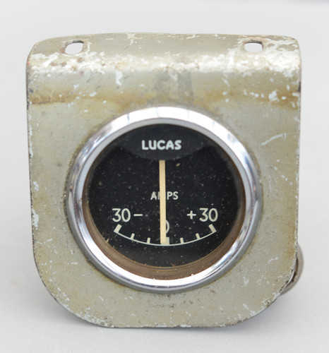 Vintage lucas amps ammeter 30 - vintage,