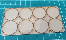 2mm Thick MDF Circles 5cm (50