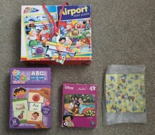 Bundle Jigsaws, Slide & Learn & Floor Puzzle Good Condition.