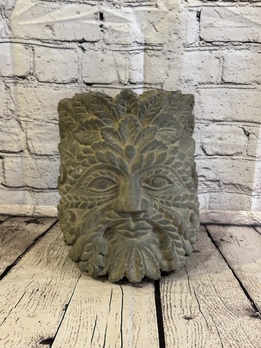 Green man pattern - green, garden