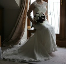 Sincerity wedding dress - dress, lace
