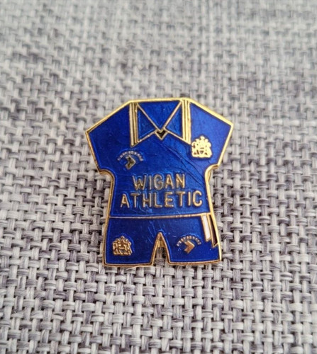Wigan athletic strip - athletic, enamel