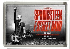 Bruce Springsteen 2024 World Tour -Wembley Stadium London - Fridge Magnet