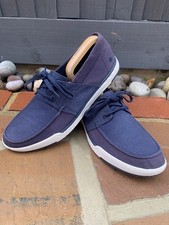 Clarks Cloud Steppers Cloud Soft Insoles Navy blue Lace Up Canvas ShoeUK SIZE 11