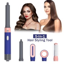 5 in 1 Hair Dryer Brush Set Hot Air Styler Straightener Curling Iron Comb Tool