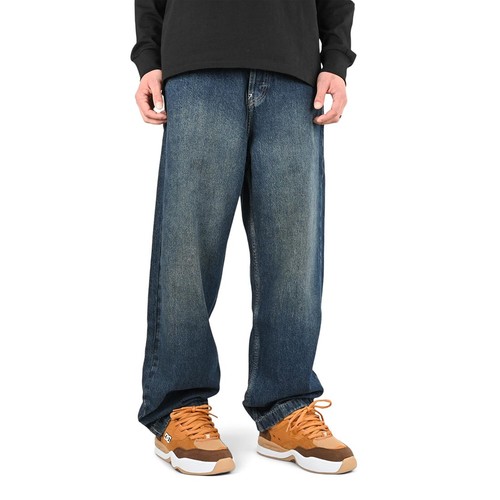 Worker baggy jeans - jeans, dark