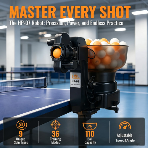 Table tennis robot - hp-07,