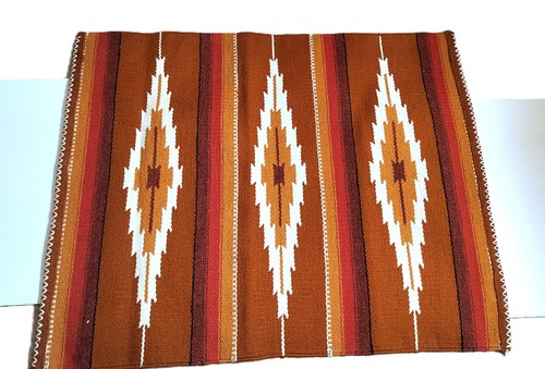 Vintage 1970s orange rug - orange,