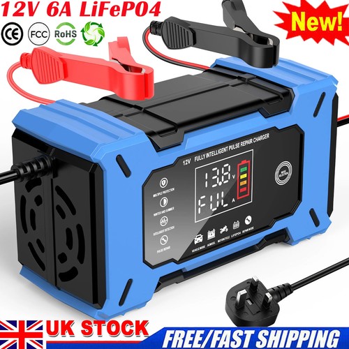 12v lifepo4 battery - battery, charger