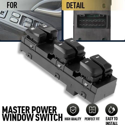 Rhd power master door window - rhd,