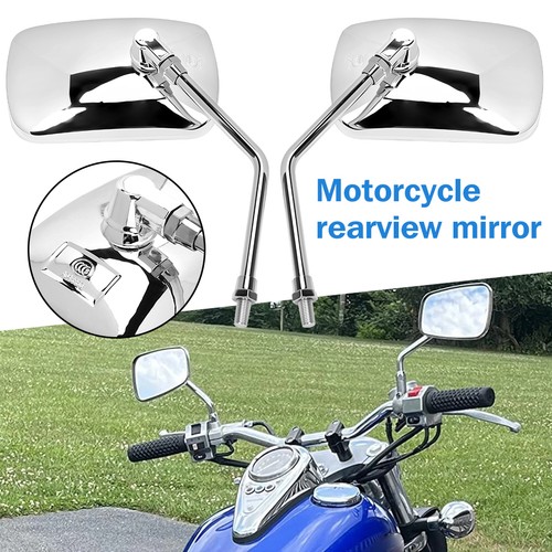 2pcs 10mm motorcycle rearview - 2pcs,