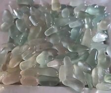 101 Long Craft Pastel 1.5-3cm Pieces English Sea glass North East Coast Seaham