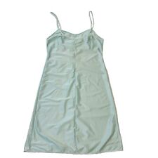 Pippa Dee 60s Vintage Light Pale Green Slip Dress Women's Size Small