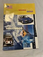 CITROEN SAXO WEST COAST Limited Edition orig 1999 UK Fold Out Brochure