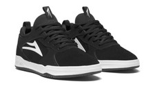 Lakai Proto Tony Hawk Black Suede Skateboard Trainers shoes US6/UK5