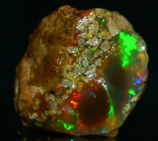 Multi fire opal rough 149 - fire,