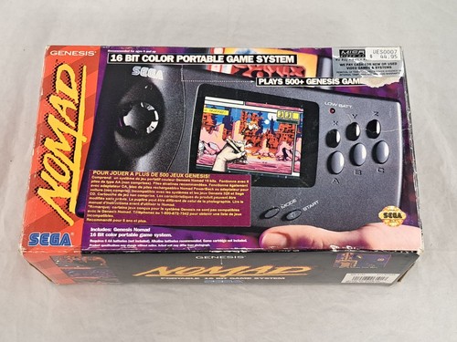 Sega nomad handheld - nomad, console
