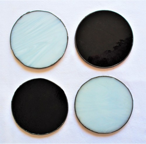 Set leadlight glass - set, of