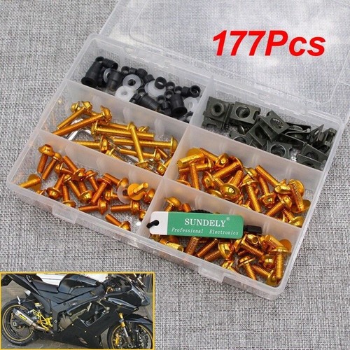 Gold fairing bolts screws - screws, kits