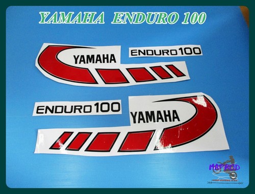 Fit yamaha enduro dt100 - fit, red
