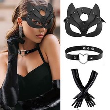 Catwoman Adult Cosplay Mask