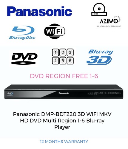 Panasonic dmp bdt220 - dmp-bdt220, multi