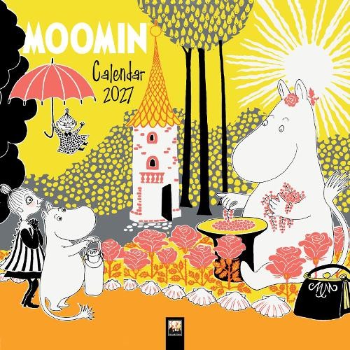 Moomin wall calendar 2027 art - calendar, (art