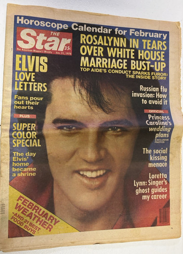 Vtg 1978 elvis presley - elvis,