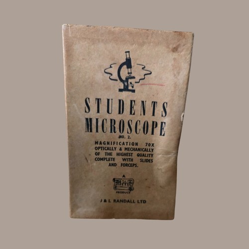 Vintage student microscope - vintage, student’s