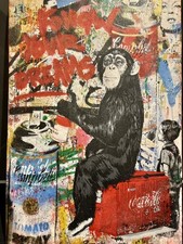Mr Brainwash Hand Signed
