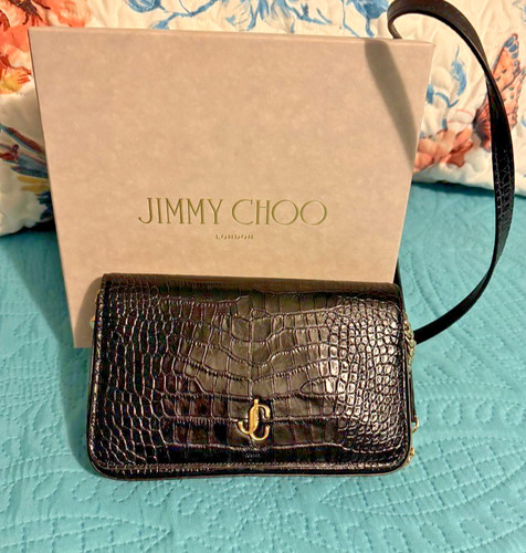 Jimmy choo croc embossed - croc,