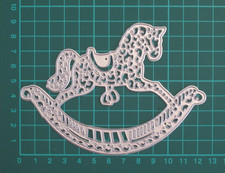 Filigree Rocking Horse Metal