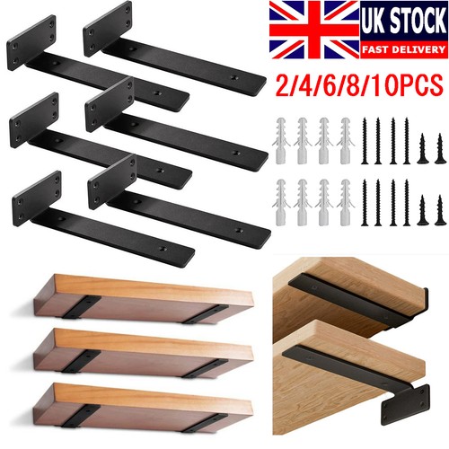Rustic shelf brackets - rustic,