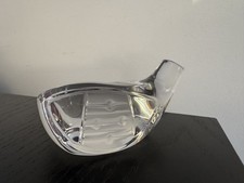 Crystal golf club paperweight - golf,