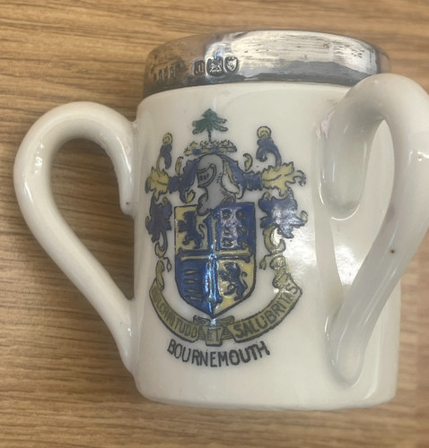 Rare crested china silver - crested,