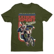 Retro Cycling BMX T Shirt